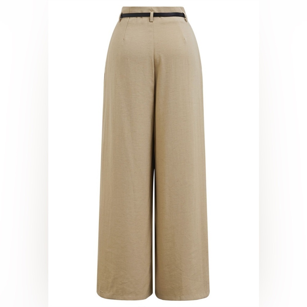 SALE | Chicwish palazzo pants with belt NWT - Picture 6 of 6